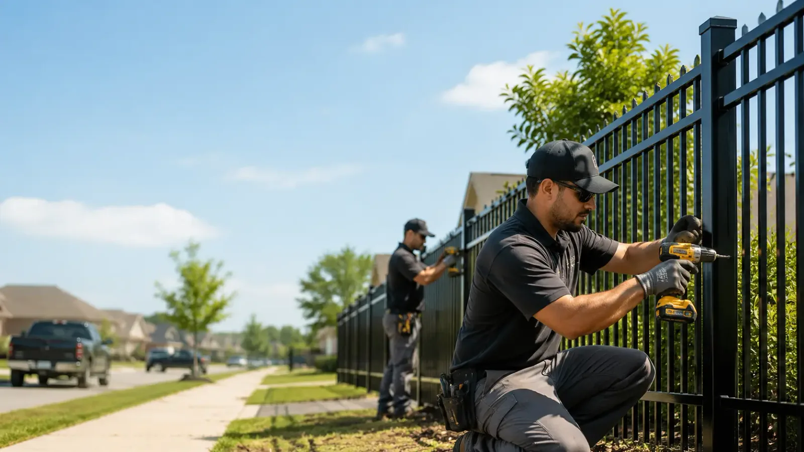 Metal Fence Installation in Stanton, MI
